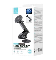 Support de téléphone magnétique portable Techancy TM09159 en ABS de haute qualité, réglable en hauteur, pour tableau de bord de voiture, avec fonction de charge, durable