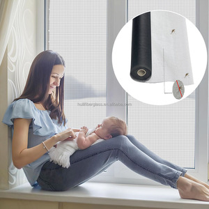 Usine en gros 18*16 protection UV fenêtre réglable <span class=keywords><strong>moustiquaire</strong></span> Ventilation moustiquaires insectes fenêtre filet porte pour fenêtre lucarne - Product Image 3
