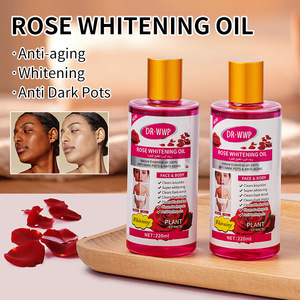 น้ำมันนวดตัวกลิ่นกุหลาบ พรีเมียม 220 มล. น้ำมันนวดสปา บำรุงผิวกระจ่างใส ชุ่มชื้น ผ่อนคลายเส้นลมปราณ - Product Image 1