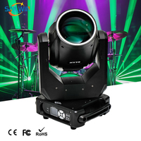Projecteur Lyre Sharpy Beam 14R 295W à tête mobile avec fonction Spot et Wash, livré avec flight case en plastique – Direct Usine