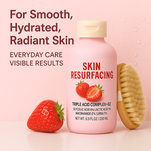 Crème <span class=keywords><strong>de</strong></span> resurfaçage <span class=keywords><strong>de</strong></span> la peau à la fraise OEM, rétinol et collagène, certifiée GMP, crème corporelle pour lisser les boutons <span class=keywords><strong>de</strong></span> <span class=keywords><strong>chair</strong></span> sur les jambes et les bras - Product Image 6