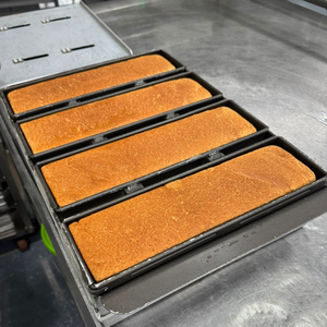 रोटी कारखाने के लिए 4 पट्टियाँ वाणिज्यिक सैंडविच लोफ पैन/बेकरी पैन/बेकरी पैन - Product Image 5