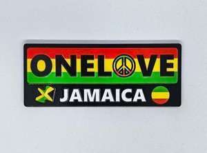 Hot Sale Jamaica <strong>Reggae</strong> One Love Theme Resin Fridge Magnet,Jamaican Rasta Flag Palm Tree Refrigerator Magnet for Souvenir <strong>Gifts</strong> - Product Image 3