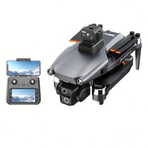 โดรน L600-1PRO ระบบกันสั่นสามแกน กล้อง HD ถ่ายภาพทางอากาศ  มอเตอร์ไร้แปรงถ่าน  รีโมทคอนโทรล  ระบบ GPS กดปุ่มเดียวบินได้ ระยะ 3 กม. - Product Image 1