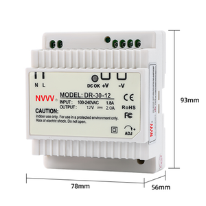 Carril Din inteligente de 30W, impresora 3D AI para el hogar, fuente de alimentación conmutada de alta frecuencia, SMPS - Product Image 6