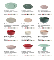 Service de table en céramique et porcelaine coloré pour cuisine européenne, avec bol, assiette, tasse, compatible lave-vaisselle et micro-ondes, vaisselle de table pour la maison