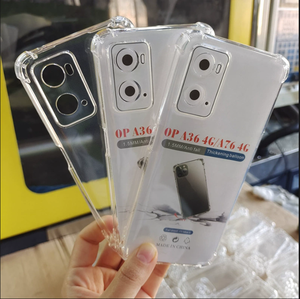 เคสโทรศัพท์มือถือ TPU นิ่มกันกระแทก1.5มม. ขนาดเล็กสำหรับ <span class=keywords><strong>Oppo</strong></span> A1 A98 A97 A96 A94 A93 A92 A91 A83 A79 A2 A78 <span class=keywords><strong>A75</strong></span> A73 - Product Image 1