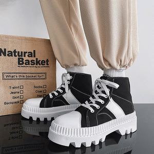 Autumn and Winter New <b>Boots</b> Men's <b>Boots</b> Fashion Overalls Leather <b>Boots</b> - Product Image 6