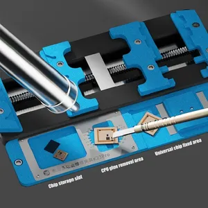 Soporte de PCB Mijing K23 Pro con doble eje para soldar, herramienta para remover pegamento de placas base, chips IC y CPU de móviles iPhone y Samsung - Product Image 3