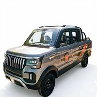 Camionnettes chinoises 4 portes 4 places Vitesse maximale 60 km/h Temps de charge rapide 6-8h Dimensions du véhicule en un seul ensemble 400*160*190 cm