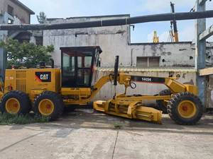 Modèle 2023 Caterpillar 140H, niveleuse à moteur d'occasion, faible nombre d'heures, garantie d'un an, certifiée CE, pompe incluse - Product Image 4