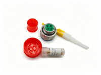 Connecteur circulaire de signal de précision Kewei 4 broches 14P D38999/26FD04SN, boîtier en alliage d'aluminium, fiche droite 3 cœurs