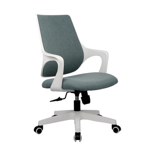 Fauteuil de bureau ergonomique pivotant moderne à dossier moyen en maille, avec cadre en aluminium plus épais et durable, réglable en hauteur (3-5 positions) - Product Image 4