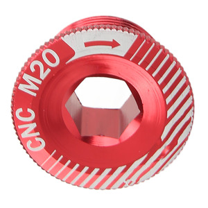 Tornillos para Brazo de Pedalier de Bicicleta, Aleación de Aluminio M20, Tornillos de Fijación para Pedalier, Color Rojo - Product Image 6