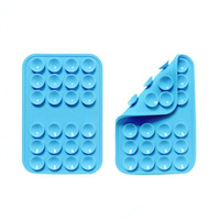 Support de téléphone à ventouse en silicone double face avec prise en main solide Selfie Video iPhone Android Stand Shower Friendly