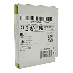<span class=keywords><strong>750</strong></span>-<span class=keywords><strong>600</strong></span> wagos PLC end โมดูล<span class=keywords><strong>750</strong></span> <span class=keywords><strong>600</strong></span>คอนโทรลเลอร์ wagos PLC i/o System wagos Connectors โมดูลคอนโทรลเลอร์<span class=keywords><strong>750</strong></span>-<span class=keywords><strong>600</strong></span> - Product Image 5