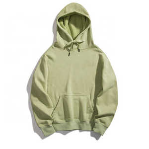 Sudadera con Capucha para Hombre 100% Algodón, Felpa Francesa Gruesa, Personalizada, Talla Grande, Diseño Sólido, Impresión Serigráfica para Otoño - Product Image 6