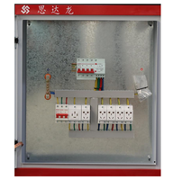 Boîtier de distribution d'énergie en acier inoxydable avec disjoncteur 32A pour scène, solaire, ATS, indice de protection IP66, 220V/380V, verrouillage à ressort de qualité supérieure