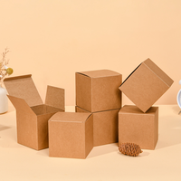 Boîtes d'emballage en papier kraft biodégradable personnalisées OEM pour cadre photo, vernis à ongles, sérum pour soins de la peau, faux cils - Taille personnalisée