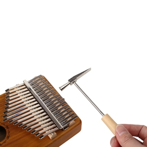Marteau d'accordage Kalimba manche en bois marteau fixe pouce violon Kalimba outil d'accordage pouce <span class=keywords><strong>Piano</strong></span> - Product Image 2