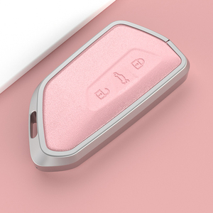 Nouveau boîtier de clé de voiture en alliage d'aluminium pour Volkswagen étui de couverture de clé en alliage d'aluminium porte-clés accessoires Auto - Product Image 4