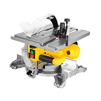 Scie à onglets multifonctionnelle 1800w 210mm pour couper le bois composé Scie à table coulissante