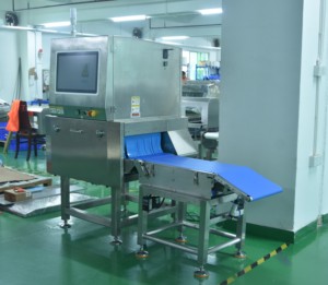 เครื่องตรวจจับแบบจุ่มความแม่นยำสูงสำหรับตรวจจับเศษโลหะขนาดเล็กในผลิตภัณฑ์เนื้อสัตว์ เครื่องเอ็กซ์เรย์สำหรับอุตสาหกรรมอาหาร - Product Image 2