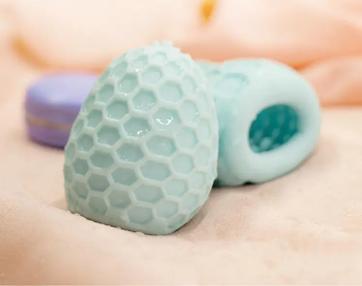 OEM Super-Stretch Sensation Pocket Soft Silicone Egg Male Masturbators Cup Adult Sex Toys