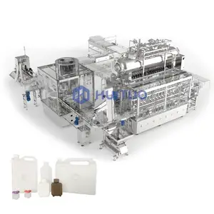 Linear PET Bottle Liquid Flow Meter Filling Machine Filler