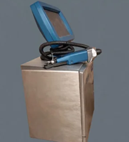 Imprimante jet d'encre CIJ semi-automatique reconditionnée avec tête d'impression DX5 pour l'impression d'étiquettes flexibles, encre à solvant, garantie 1 an
