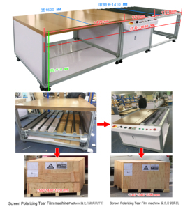 Machine à déchirer les écrans LCD, machine à déchirer les écrans LCD, équipement <span class=keywords><strong>de</strong></span> retrait des films polarisants, machine <span class=keywords><strong>de</strong></span> retrait des circuits intégrés pour séparer le verre et les circuits intégrés - Product Image 6