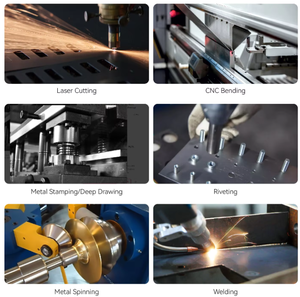 דיוק מותאם אישית cnc עיבוד זיוף שירות עבור סגסוגת אלומיניום פלדה פחמן תעשייתי חלקים - Product Image 6