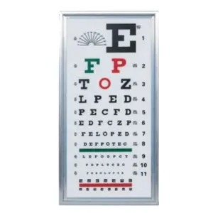 Optical Equipment 2.5M Test Distance Visual Acuity Chart With LED Light VAC-02E