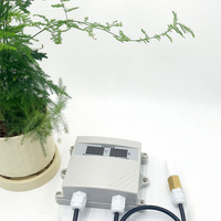 Sensor Industrial de Alta Precisión para Temperatura y Humedad del Aire, RS485 Modbus 4-20mA, para Invernaderos, Agricultura y Salas de Servidores