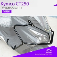 Barra di Protezione KYMCO CT250 Edizione Limitata 24 e Protezione Anteriore e Posteriore per Vecchio Modello CT250, Accessorio per Moto