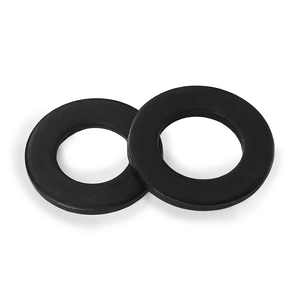 GELISEN Rondelle plate noire de qualité 8.8 M3-M30, anneau métallique épaissi, antirouille - Product Image 4