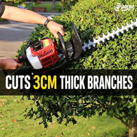 Débroussailleuse multifonctionnelle à essence 2 temps pour jardin, outils de coupe pour gazon et arbres à thé