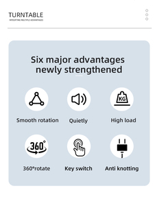 Nuovo 2505AR 25CM scarpa da cucina portaoggetti per fotografia giradischi per cellulare giradischi giradischi 360 gradi per Studio - Product Image 6