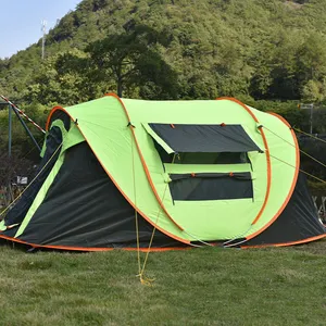 Automatic Quick-opening Waterproof And Anti-mosquito Large-space Outdoor Camping Tent