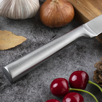 Couteau d'office de cuisine en acier inoxydable 3Cr13 de 3,5 pouces avec manche ergonomique creux, coffret cadeau écologique