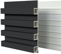 Décoration intérieure moderne en plastique marbré reconditionné pour garde-corps, cloison murale de fond de télévision d'hôtel, résistant à l'humidité, usage domestique