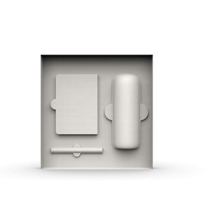 Juego de regalo de oficina ecológico hecho a medida Bandeja de pulpa de caña de azúcar virgen biodegradable Solución sostenible con embalaje de inserción - Product Image 5