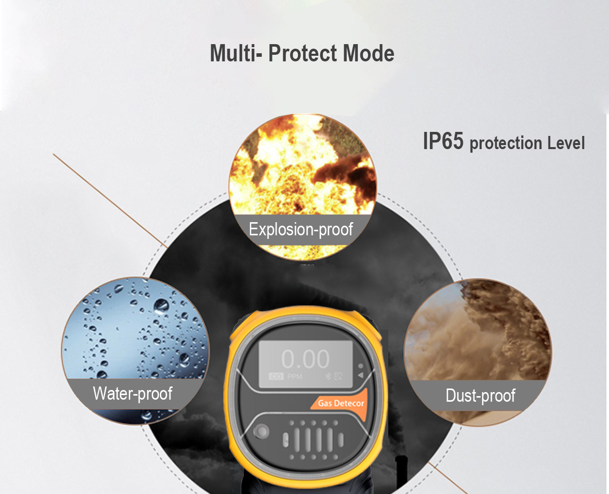 Four In One Personal Co Detector Ms104k-S Ultra Low Power