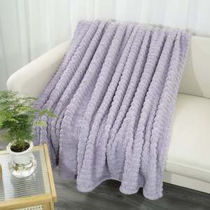 Fleece <b>Throw</b> <b>Blanket</b> - Cozy Soft Fuzzy <b>Throw</b> <b>Blanket</b> for Women Portable <b>Throw</b> <b>Blankets</b> for <b>Couch</b>, Warm Present for Birthday - Product Image 2