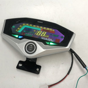 Màn hình hiển thị xe đạp điện/xe tay ga + Nút khởi động một chạm + Đồng hồ tốc độ 48-120v - Phụ tùng chuyển đổi xe máy - Product Image 1