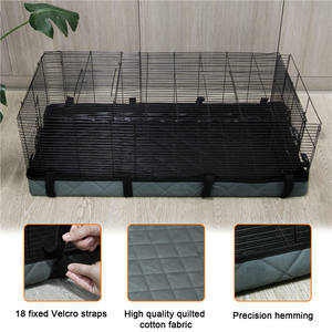 SinSky toptan su geçirmez gine domuz kafesi alt astar kir geçirmez kolay temiz gine domuz kafesi astar için kafes düğmesi - Product Image 5