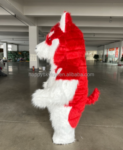 Heureux marcher sourire Huskey chien Costume Chase <span class=keywords><strong>Skye</strong></span> chien personnaliser pour courir patrouille fête chien mascotte Costume gonflable 2.6m - Product Image 3