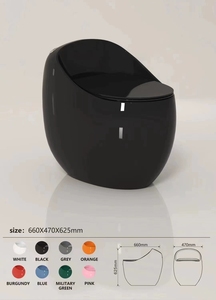 Suitable Height Modern <strong>Black</strong> <strong>Toilet</strong> Strong Wash Mode Smart <strong>Toilets</strong> Multiple Styles Smart <strong>Toilet</strong> Seat Bidet - Product Image 6