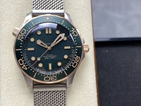 Montre mécanique étanche de qualité supérieure 42 mm en titane bronze or VS Factory 300M Diver mouvement 8806 montre de plongée