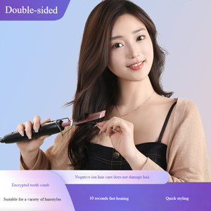 Vente en gros de peigne chauffant 2 en 1, lisseur électrique <span class=keywords><strong>pour</strong></span> <span class=keywords><strong>cheveux</strong></span>, <span class=keywords><strong>brosse</strong></span> lissante à haute température, fer à lisser <span class=keywords><strong>pour</strong></span> <span class=keywords><strong>cheveux</strong></span> humides et secs - Product Image 2